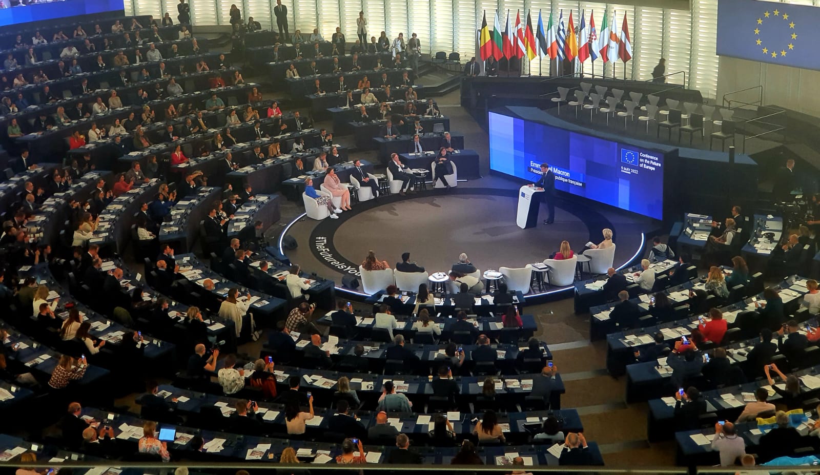 Conférence sur l'avenir de l'Europe à Strasbourg